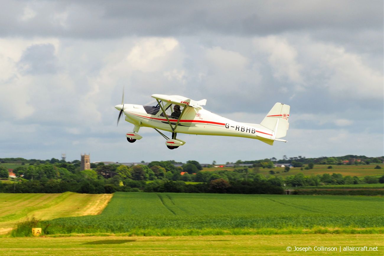 G-RBHB (2108-7659) 2021 Comco Ikarus C42 FB100 Charlie