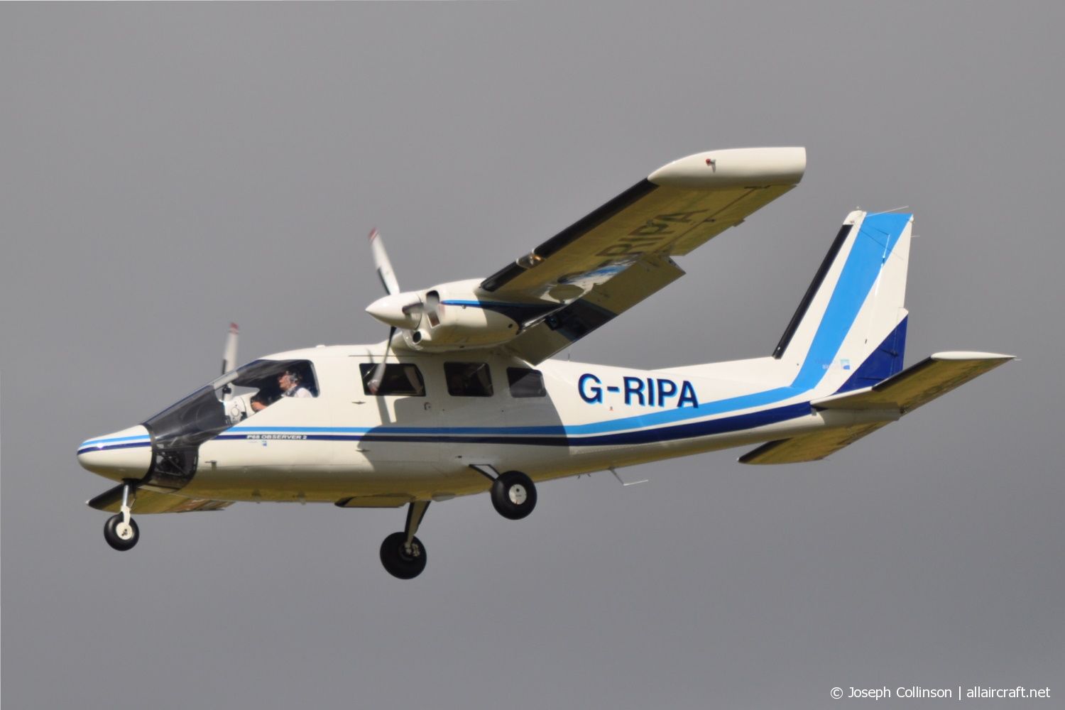 G-RIPA (423-23) 2003 Partenavia P.68 Observer 2