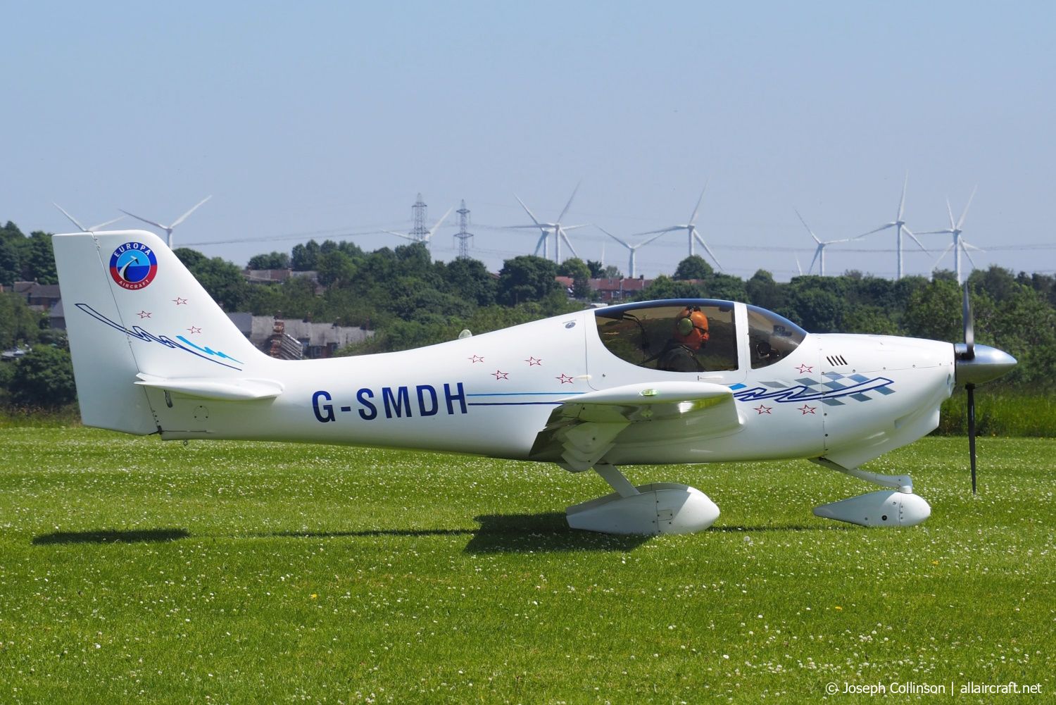 G-SMDH · Europa XS Tri-Gear · (GB-0002)