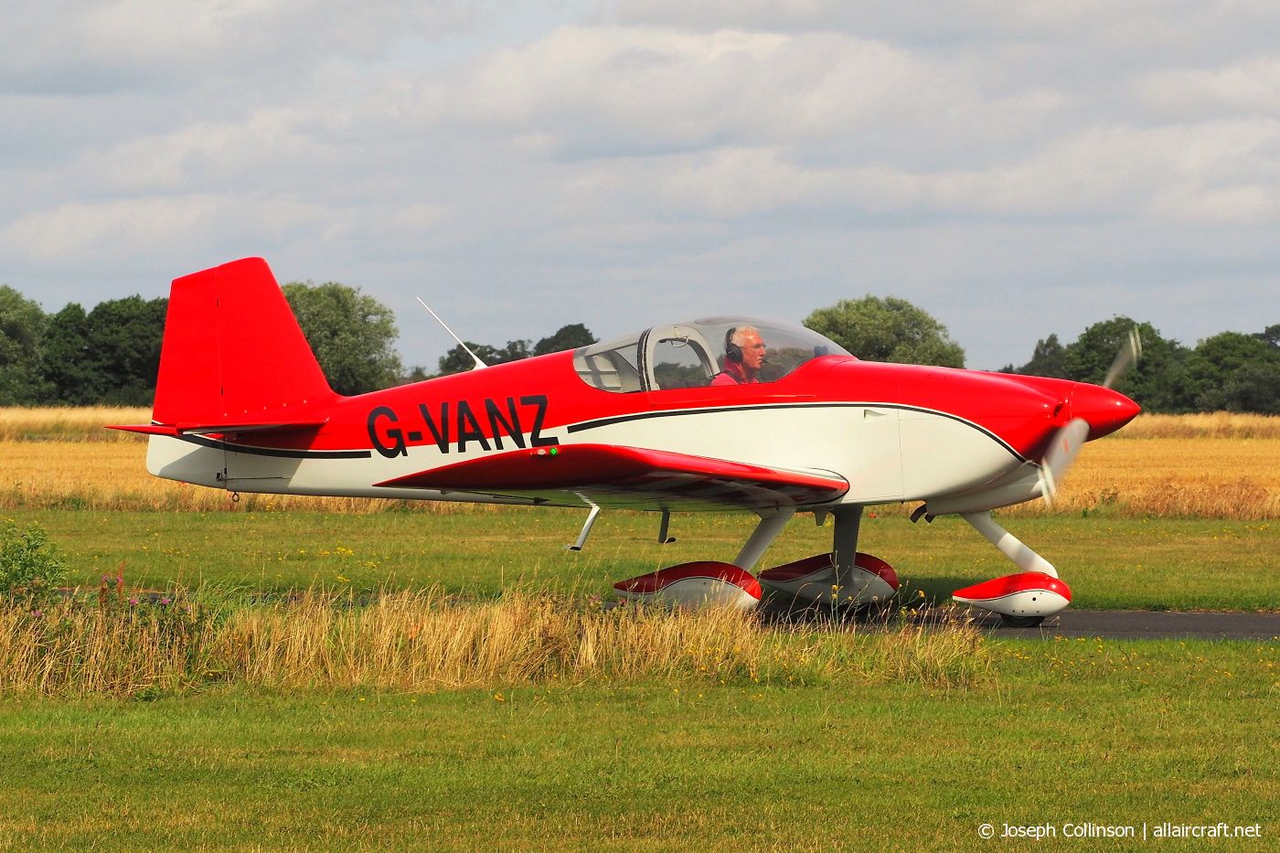 G-VANZ (PFA 181-12531) 1993 Vans RV-6A