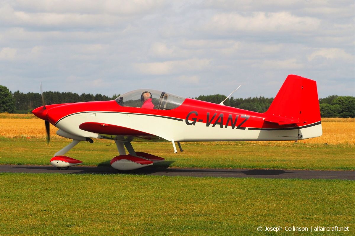 G-VANZ (PFA 181-12531) 1993 Vans RV-6A