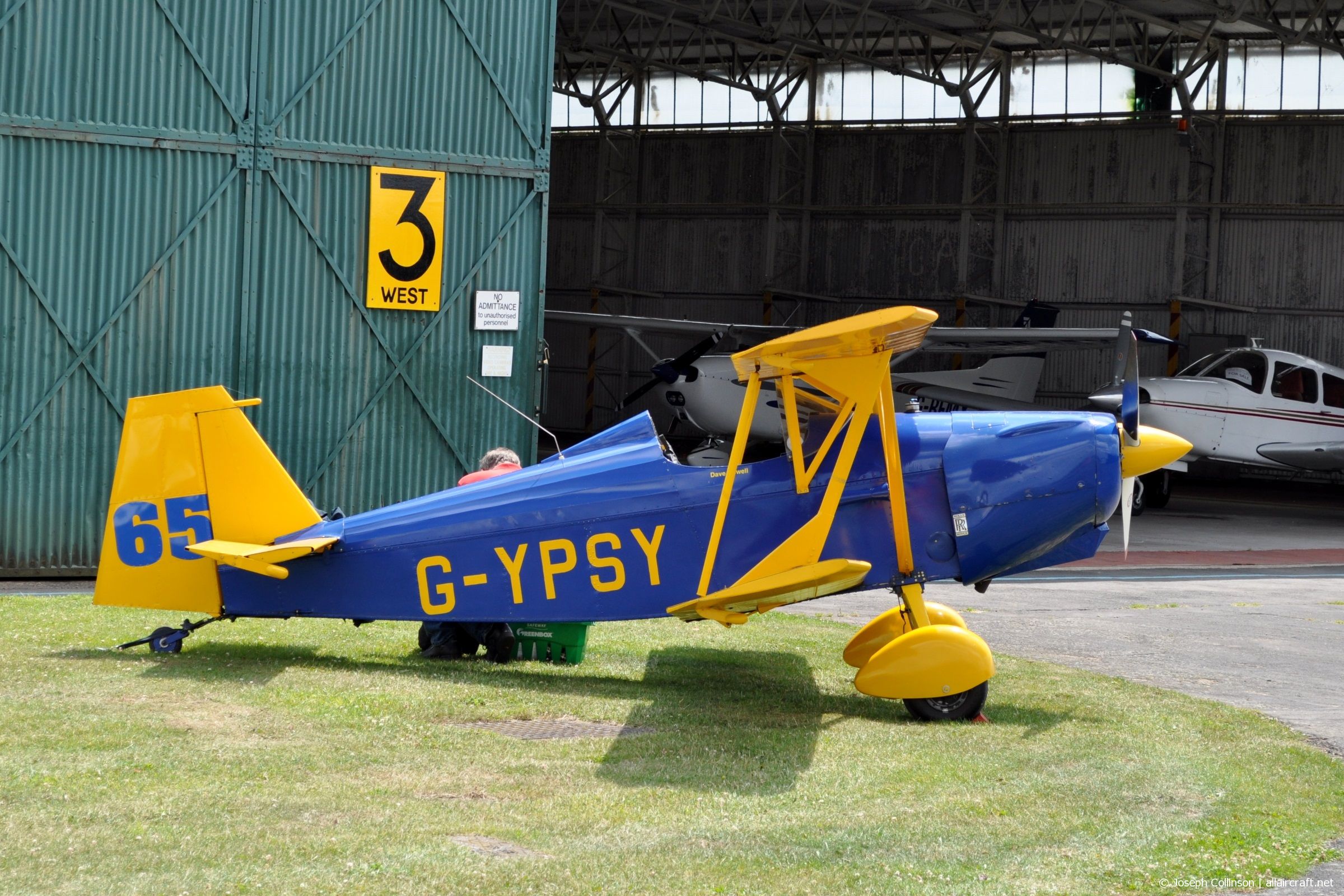 G-YPSY 1988 Andreasson BA-4B