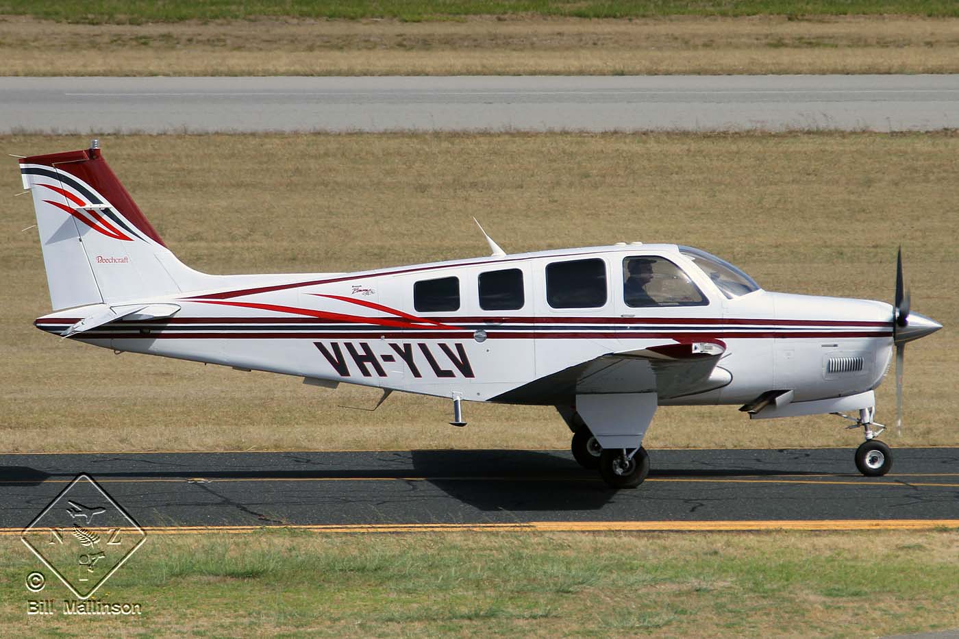 VH-YLV, (cn E-3375),  Beechcraft 36 Bonanza