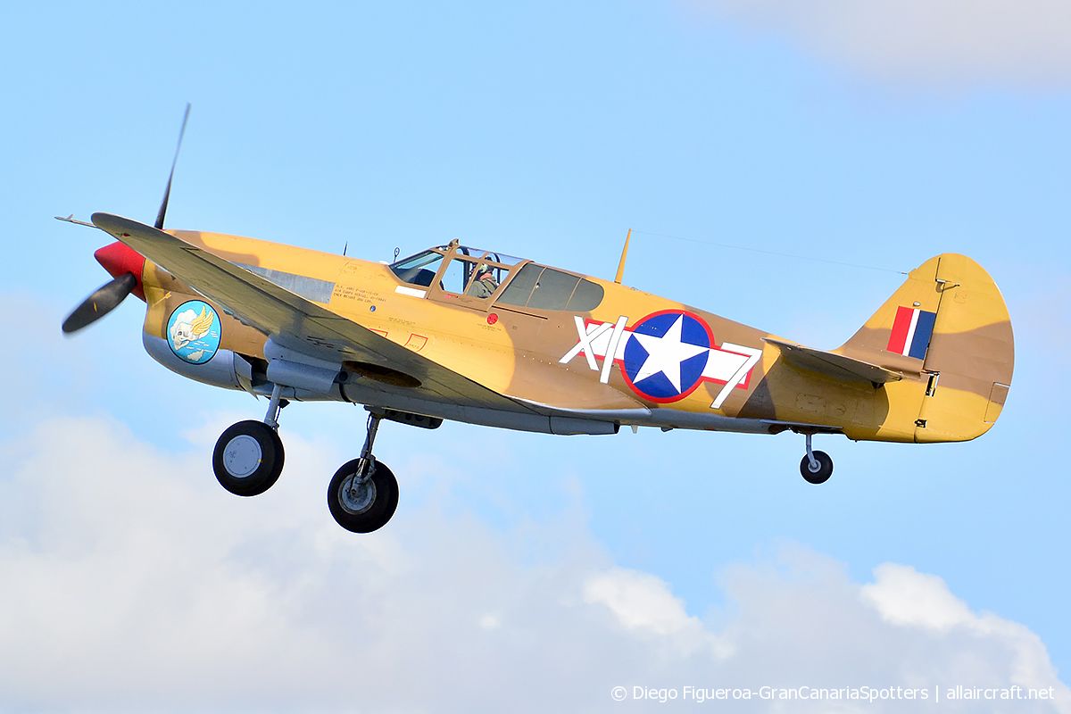 G-CGZP (19503) 1942 Curtiss P-40F Warhawk