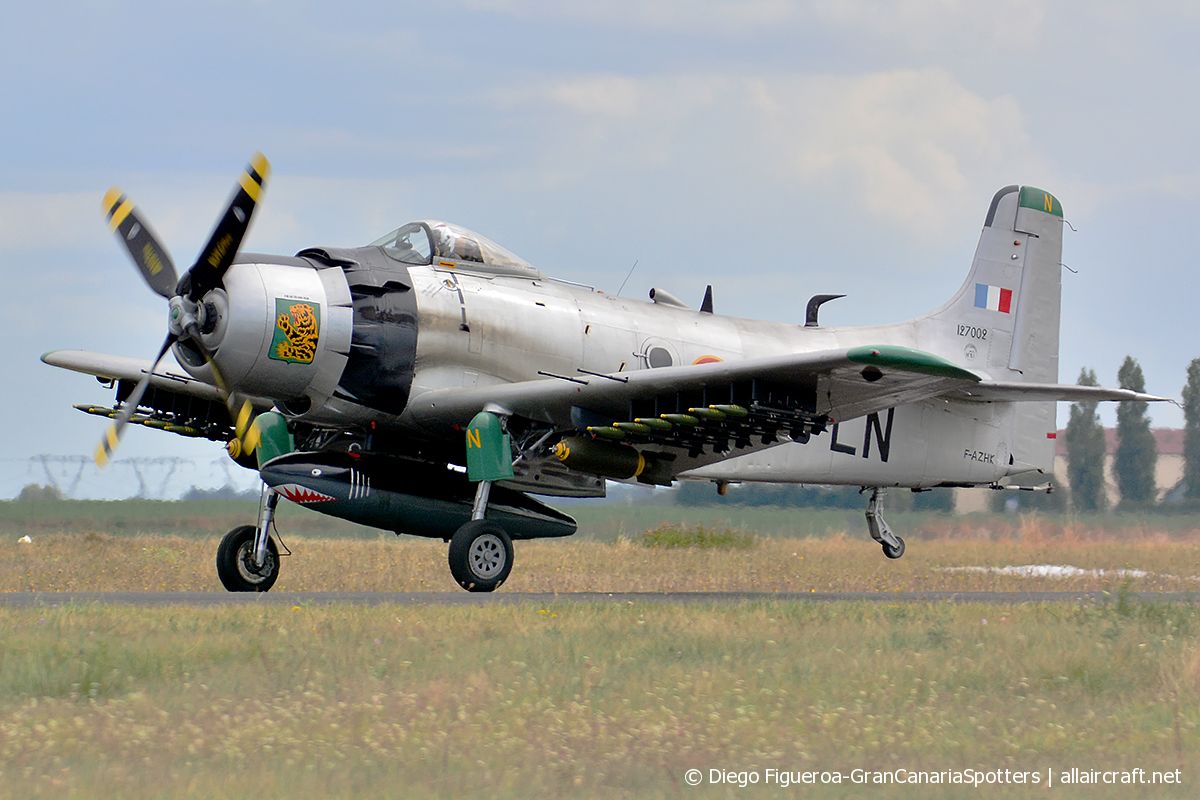 F-AZHK / 20-LN (7802) Douglas AD-4N Skyraider