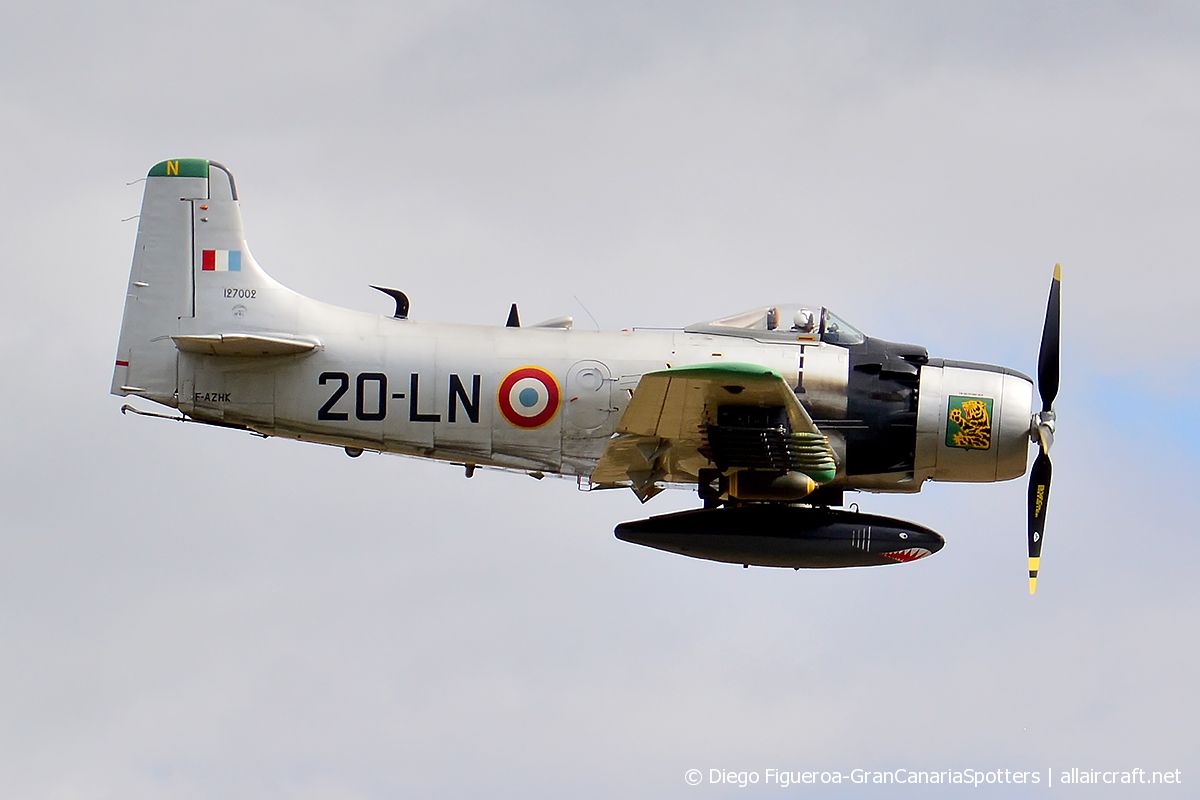 F-AZHK / 20-LN (7802) Douglas AD-4N Skyraider