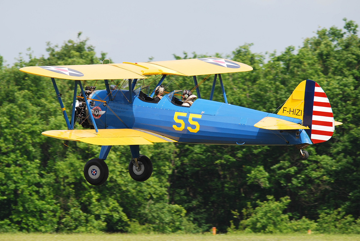 F-HIZI (75-548) 1940 Boeing PT-17 Kaydet