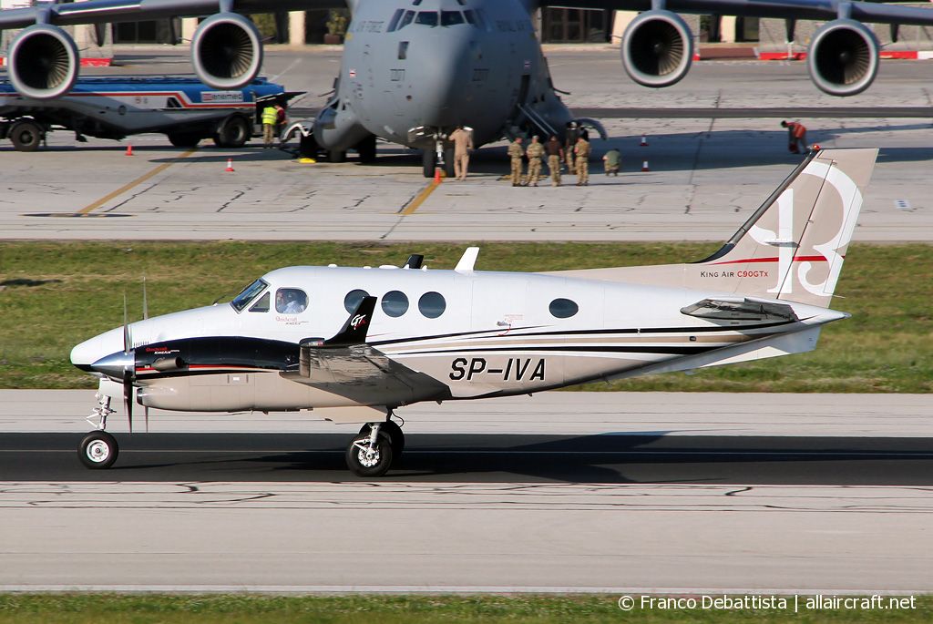 SP-IVA · Hawker Beechcraft C90GTx · (MLA / LMML)