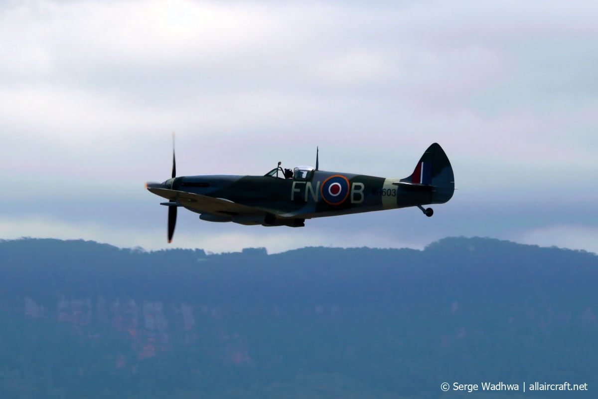VH-IXF / MH603 1943 Supermarine Spitfire Mk.IX