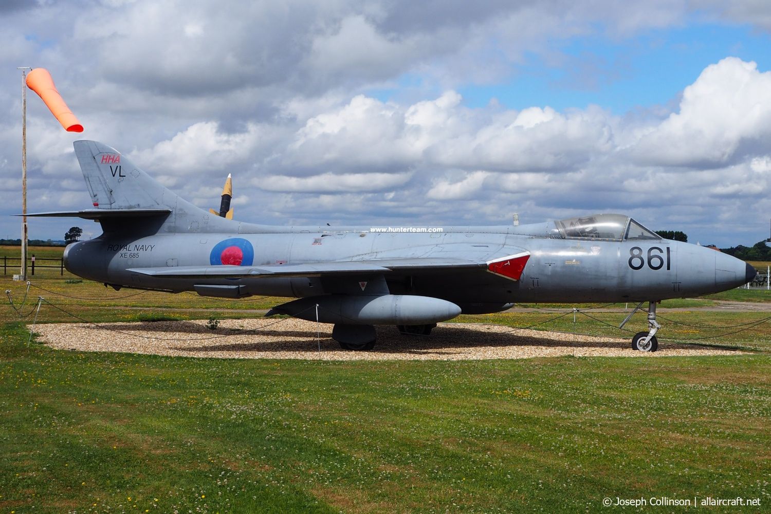 XE685 / G-GAII 1955 Hawker Hunter GA11