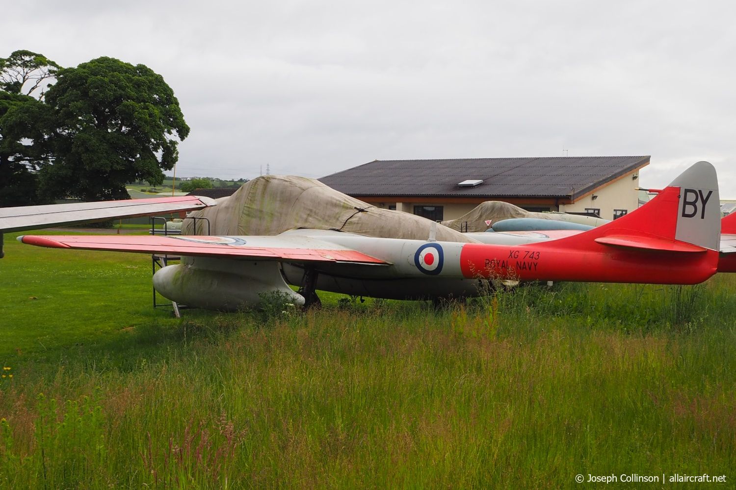 XG743 (15634) 1954 DeHavilland DH-115 Sea Vampire T.22