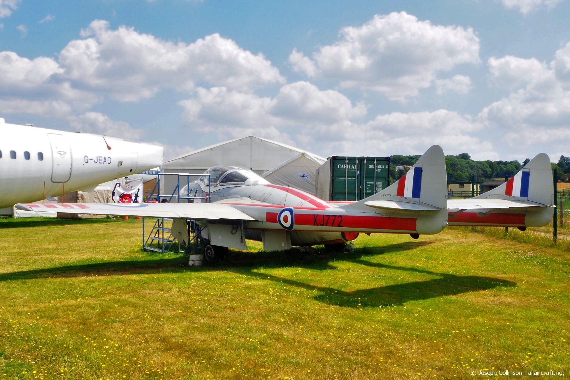 XJ772 (15027) DeHavilland DH.115 Vampire T11