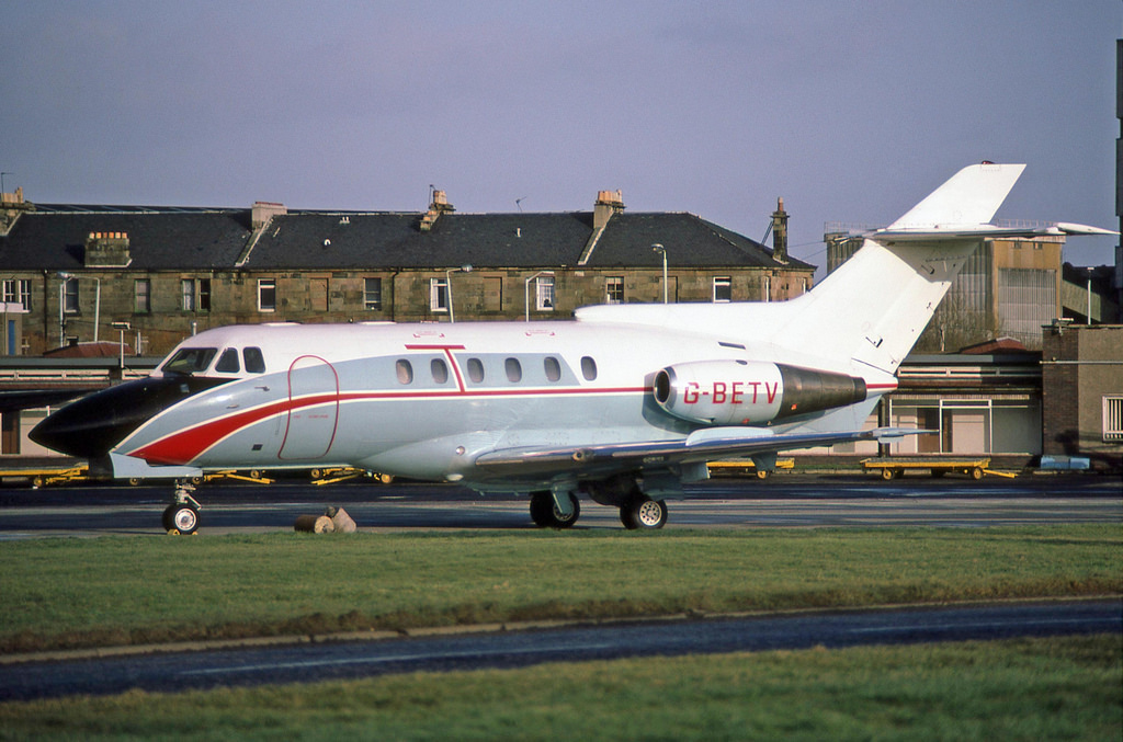 G-BETV (256035) 1974 Hawker Siddeley HS-125-600B