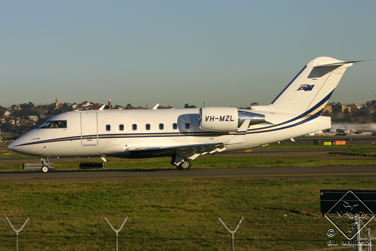 VH-MZL (5561) 2003 Bombardier Challenger 604