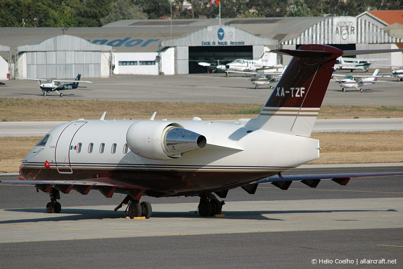 XA-TZF (5527) 2002 Bombardier CL-600-2B16 Challenger 604