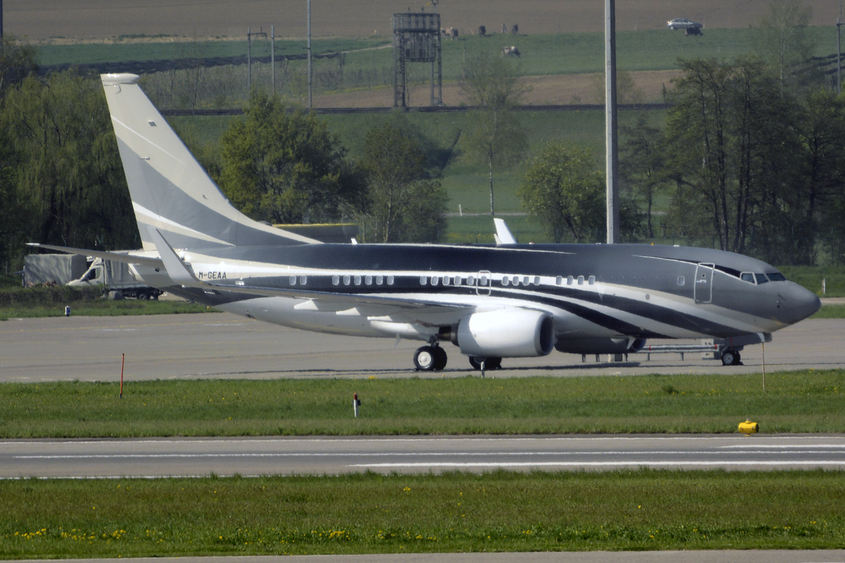 M-GEAA (38408) 2013 Boeing 737-7JW(WL) BBJ