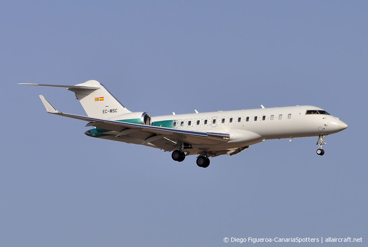 EC-MSC (9466) 2011 Bombardier BD-700-1A10 Global 6000