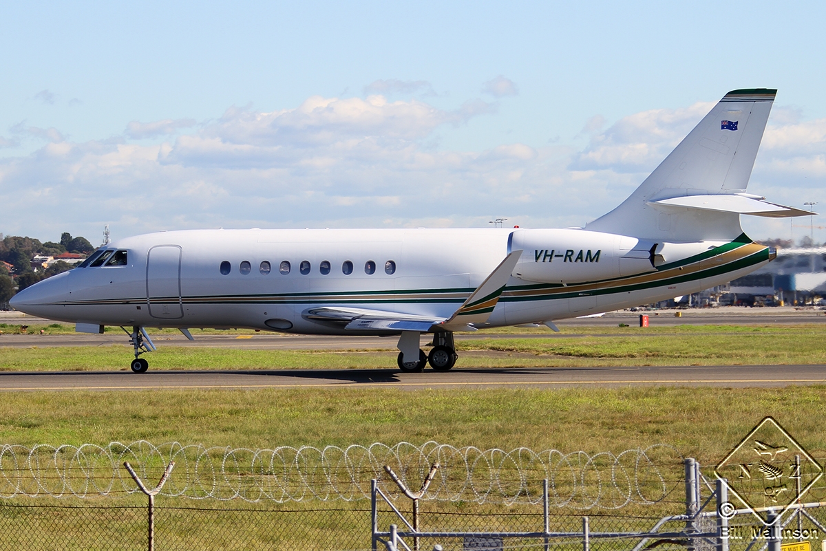 VH-RAM (162) 2008 Dassault Falcon 2000 EX