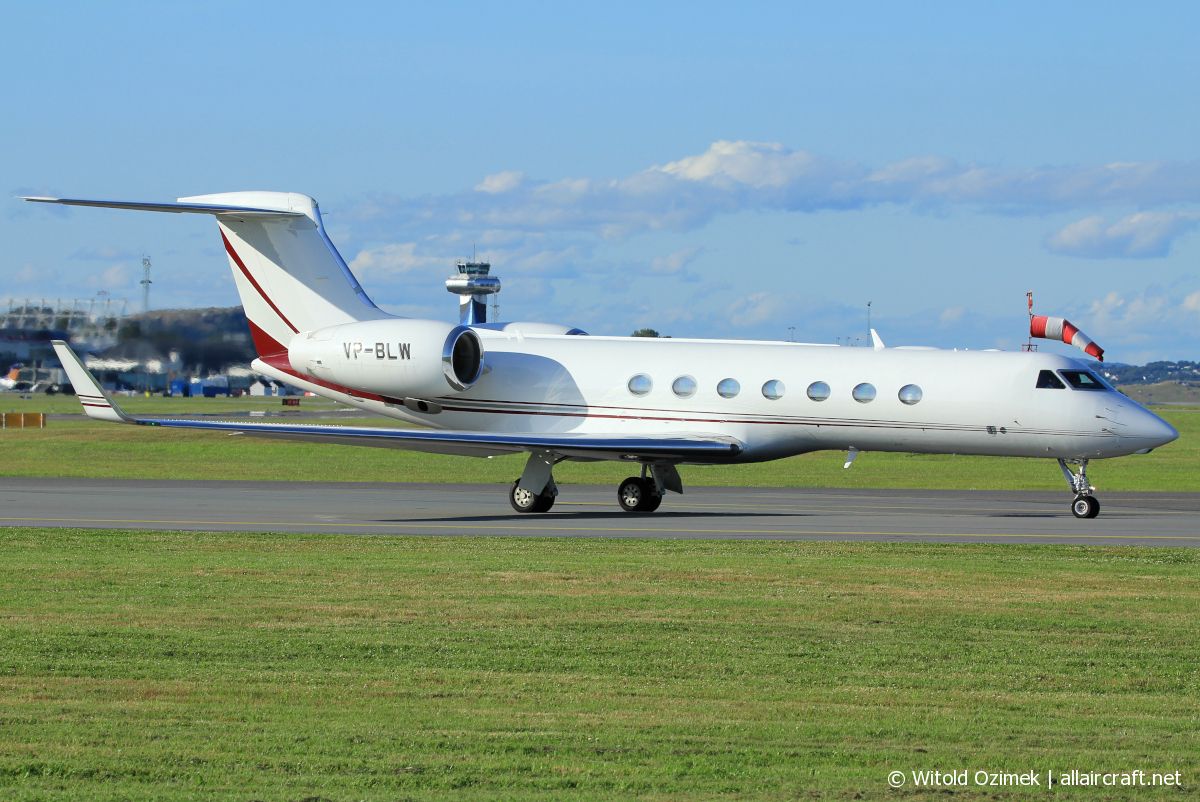 VP-BLW (5129) 2006 Gulfstream Aerospace G550