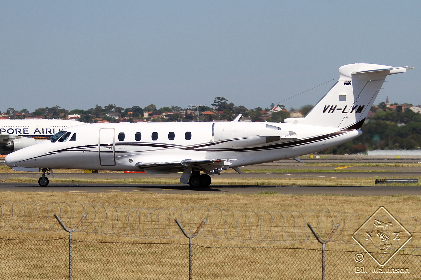 VH-LYM (650-7095) Cessna 650 Citation VII