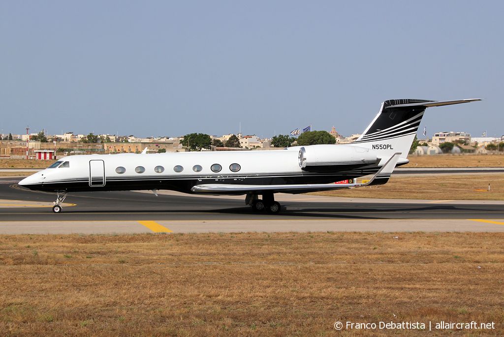 N550PL (5218) 2008 Gulfstream Aerospace G550