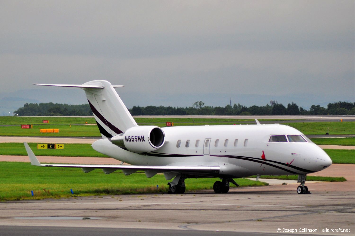 N555NN (5718) 2007 Bombardier CL-600-2B16 Challenger 605