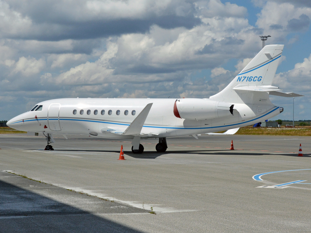 N716CG (174) 2008 Dassault Falcon 2000 EX