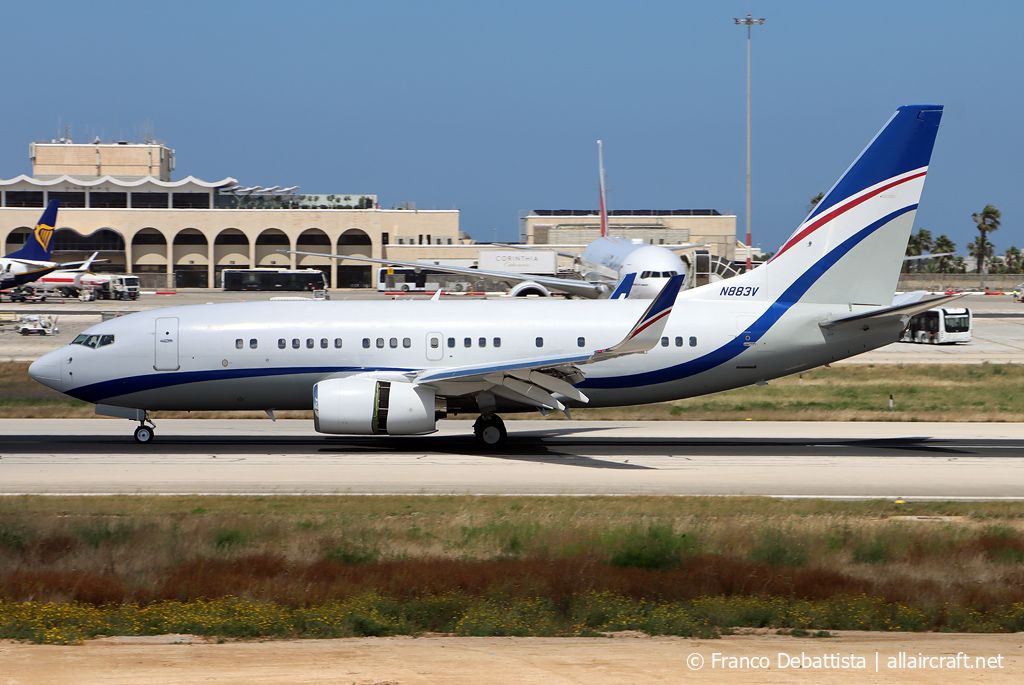 N883V (36852) 2007 Boeing 737-75G(WL) BBJ