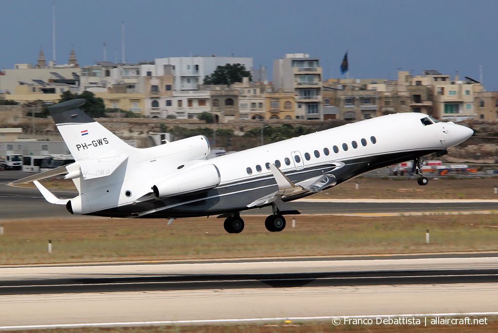 PH-GWS (289) 2020 Dassault Falcon 7X