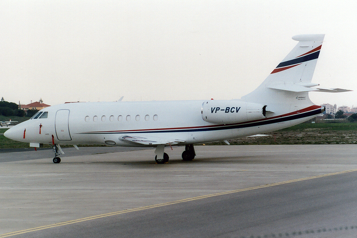 VP-BCV (187) 2002 Dassault Falcon 2000