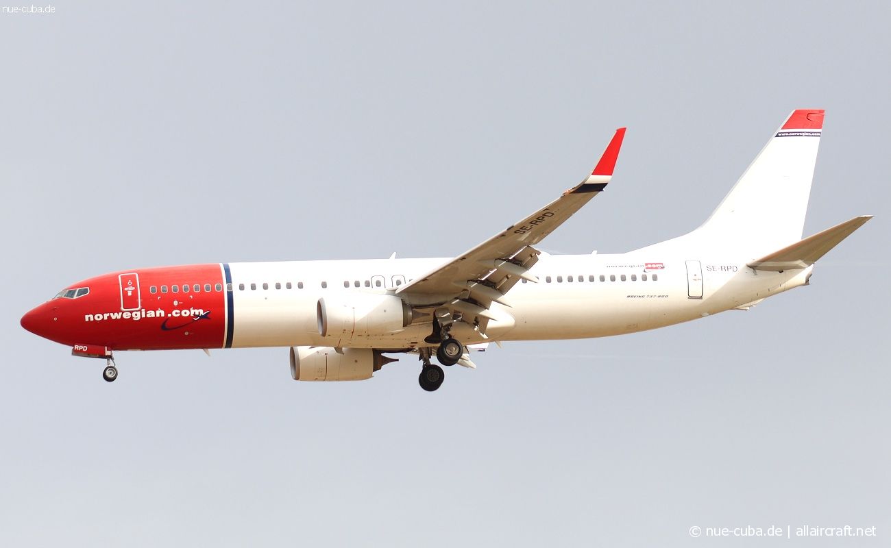 SE-RPD (41152) 2016 Boeing 737-8JP(WL)