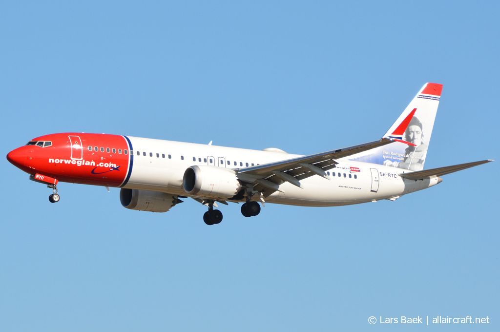 SE-RTC (63973) 2018 Boeing 737-8 MAX