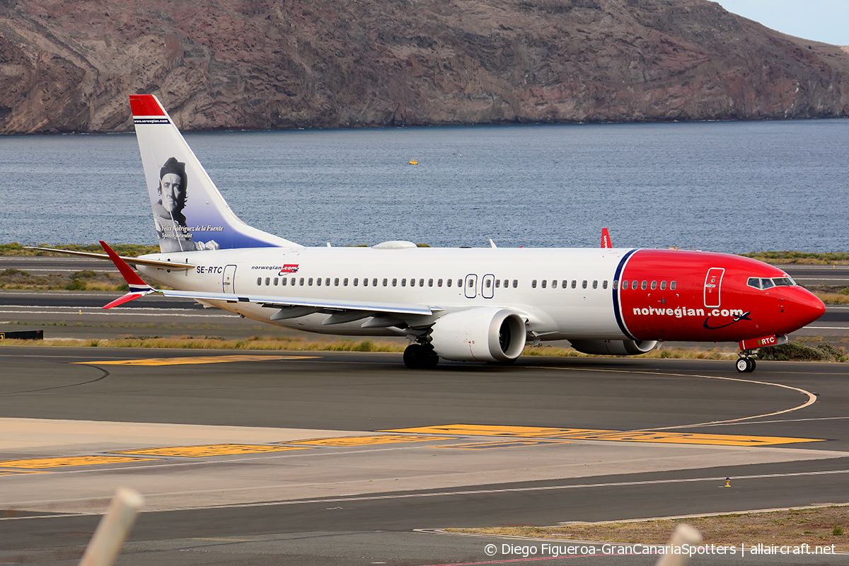 SE-RTC (63973) 2018 Boeing 737-8 MAX