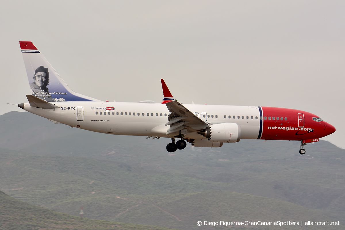 SE-RTC (63973) 2018 Boeing 737-8 MAX