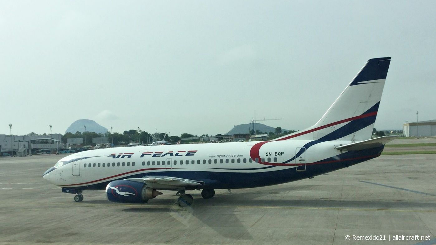 5N-BQP (28870) Boeing 737-33R