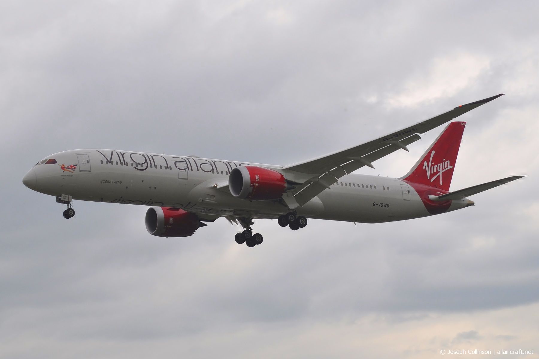 G-VOWS (37974) 2015 Boeing 787-9 Dreamliner