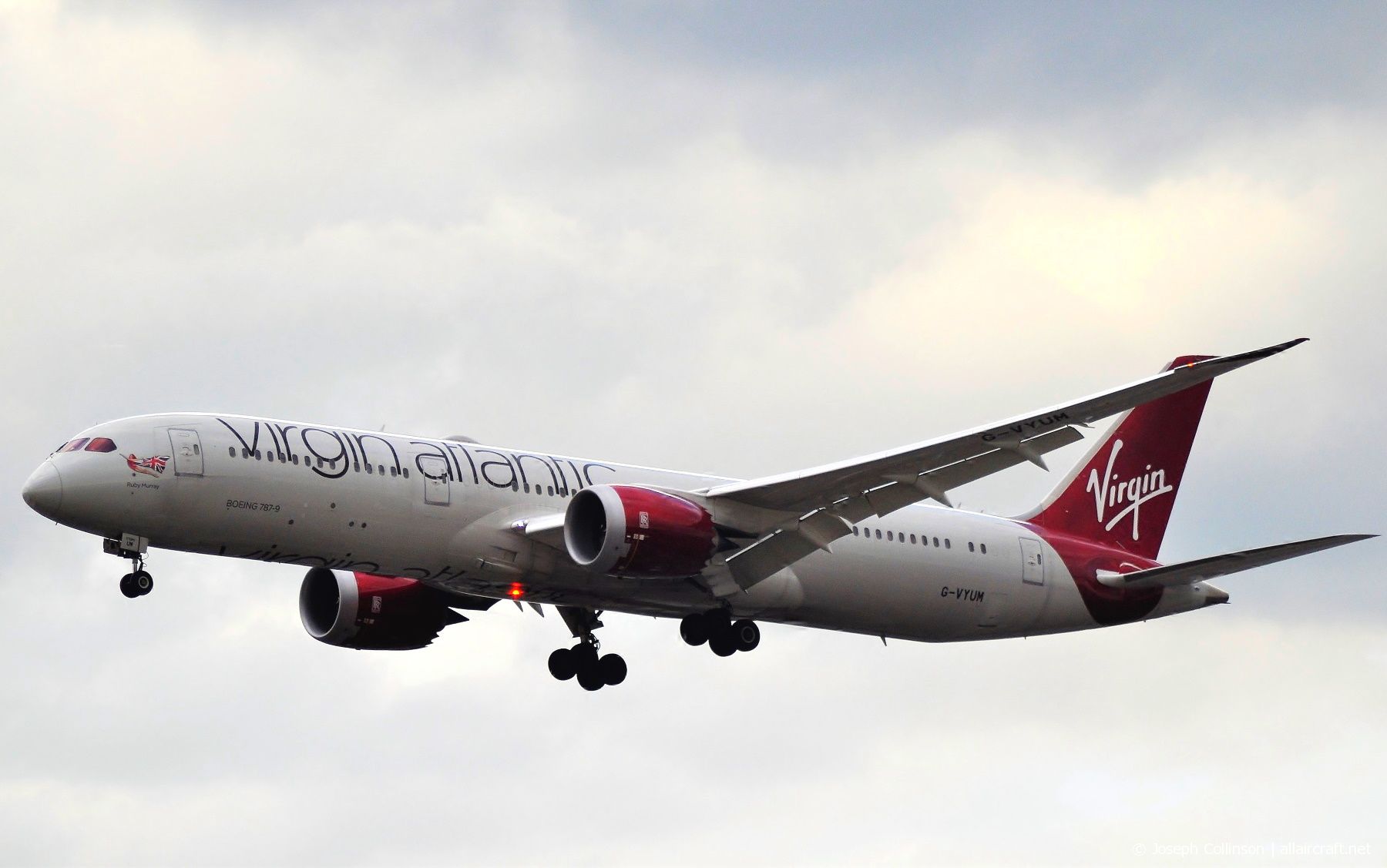 G-VYUM · Boeing 787-9 Dreamliner · (LHR / EGLL)