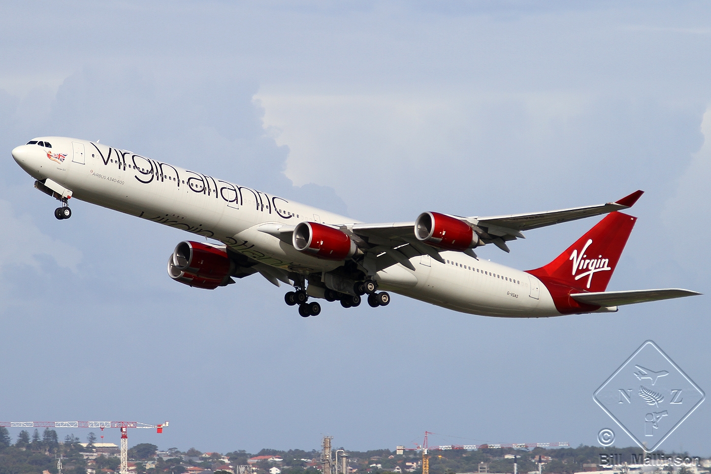 G-VGAS (639) 2005 Airbus A340-642