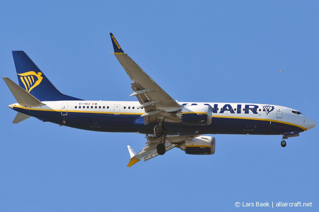 EI-HEZ (62312) 2019 Boeing 737-8200 MAX