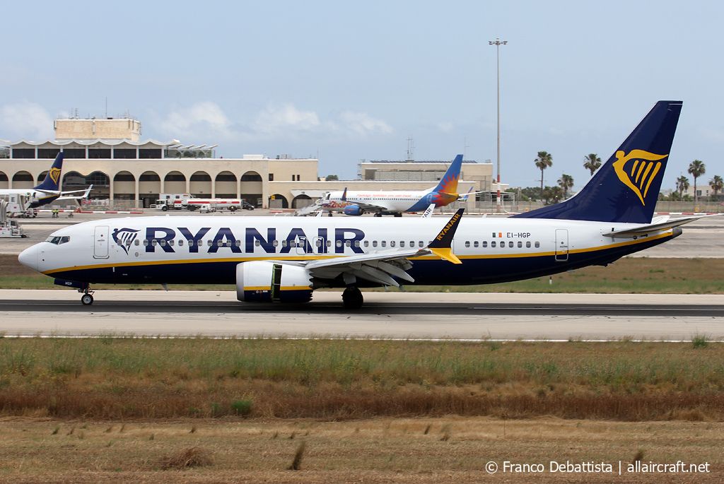 EI-HGP (62330) 2021 Boeing 737-8200 MAX