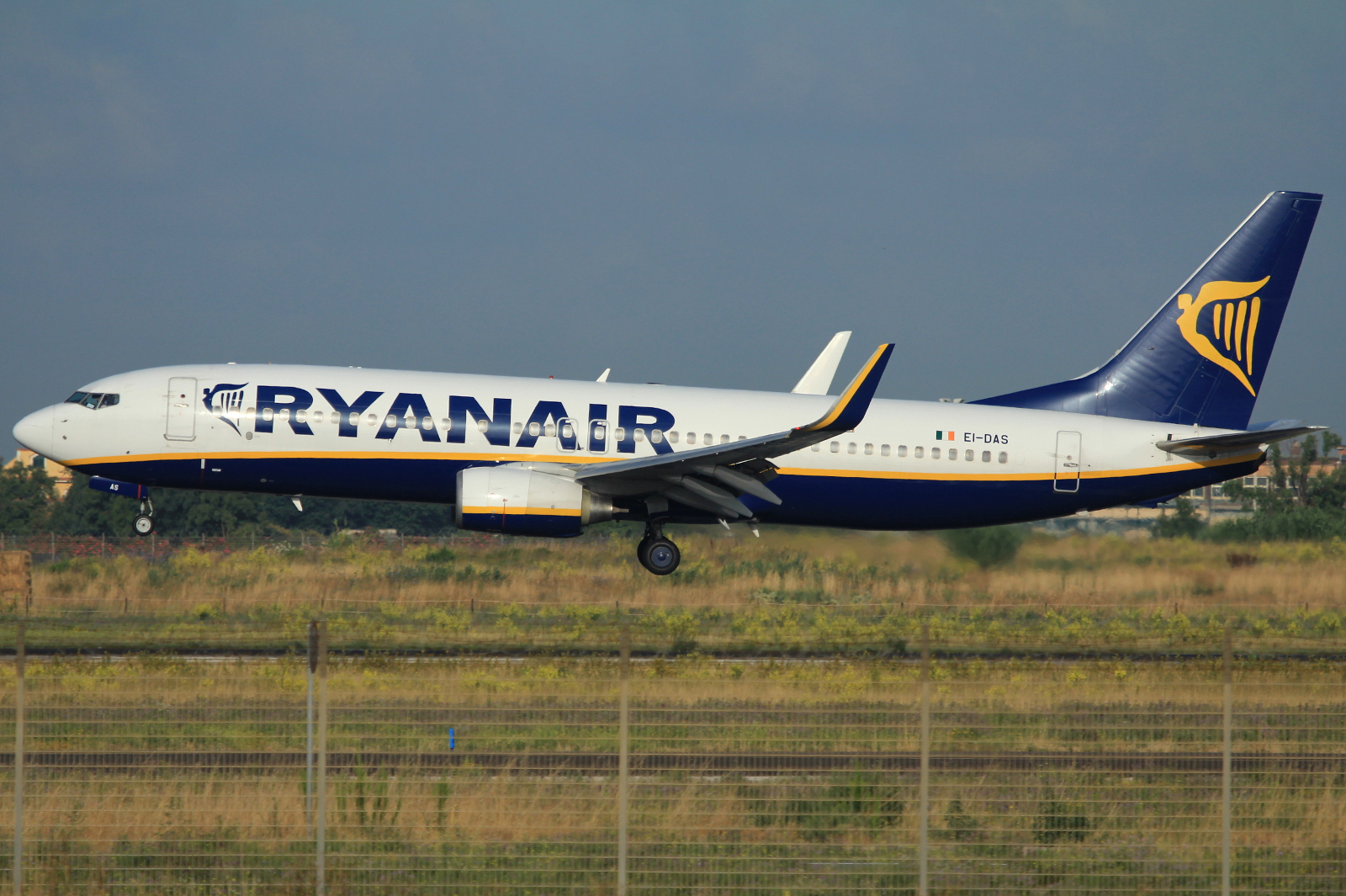 EI-DAS · Boeing 737-8AS(WL) · (FCO / LIRF)