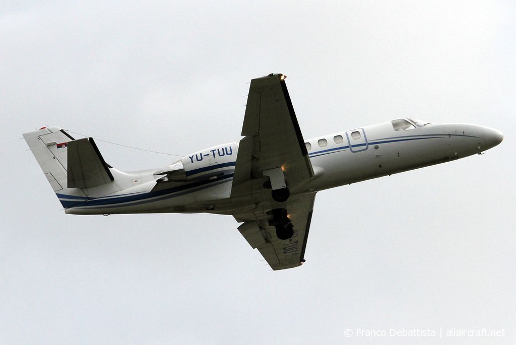 YU-TUU (550-1136) Cessna 550B Citation Bravo