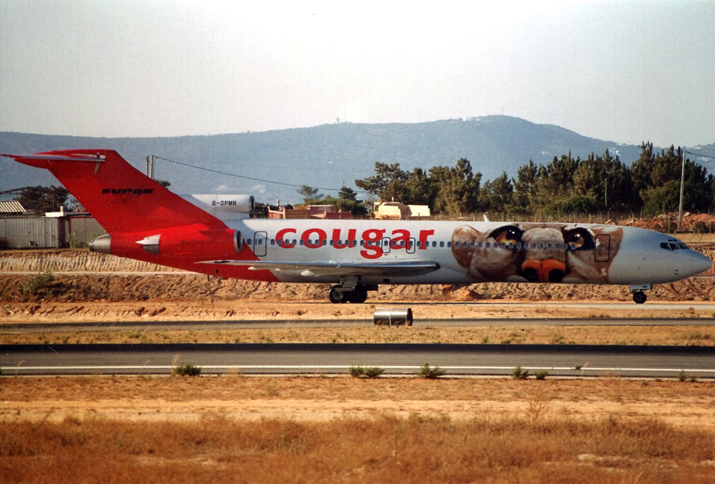 G-OPMN · Boeing 727-225 · (FAO / LPFR)