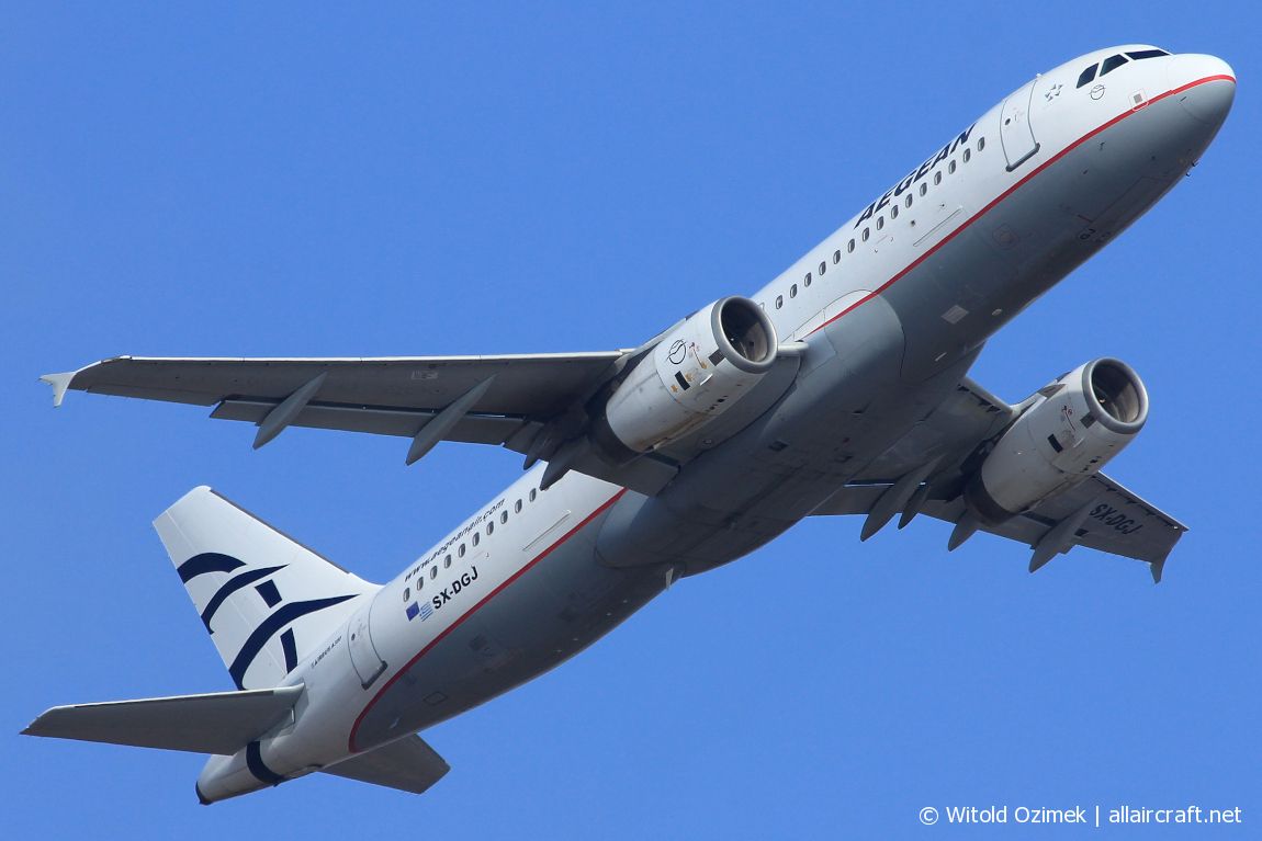 SX-DGJ (3316) 2007 Airbus A320-232