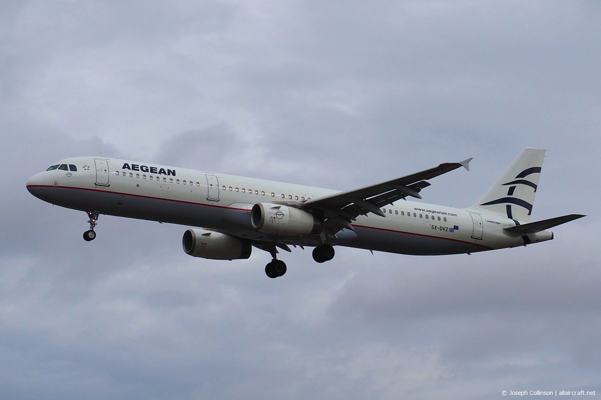 SX-DVZ (cn 3820) Airbus A321-232