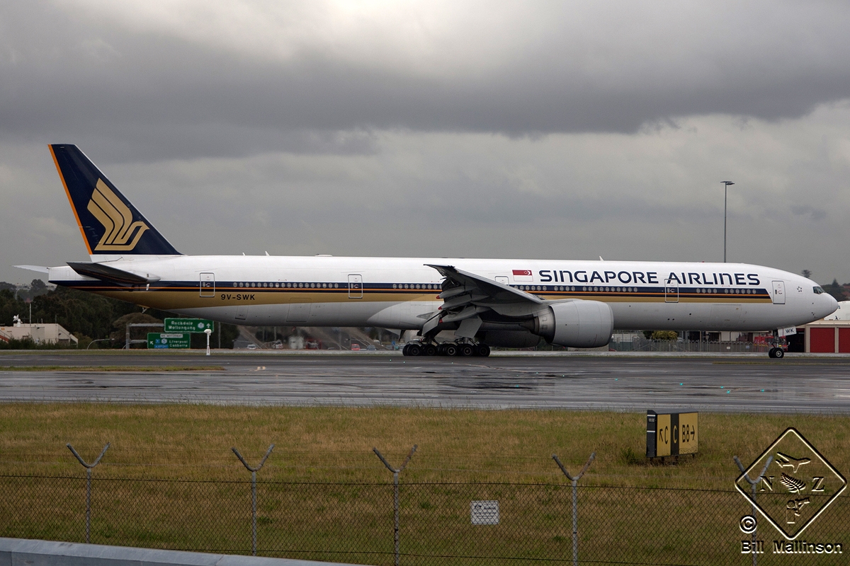 9V-SWK, (cn 34576/644), Boeing 777-312/ER