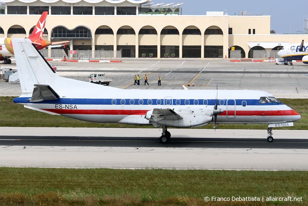 ES-NSA (340B-219) 1990 Saab 340B(F)