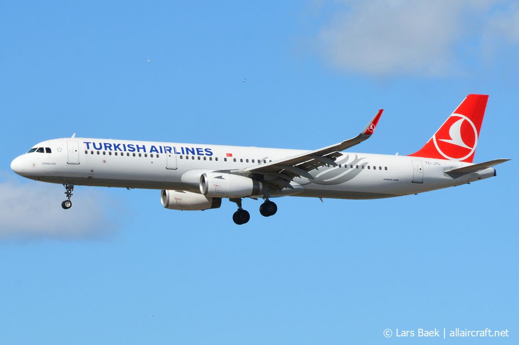 TC-JTL (7166) 2016 Airbus A321-231(WL)