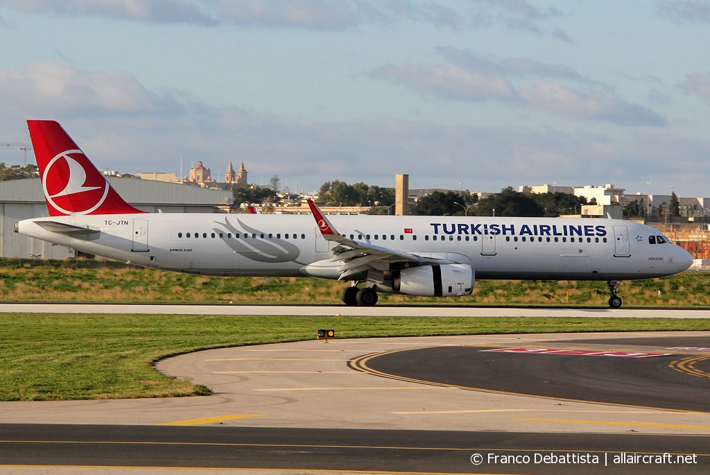 TC-JTN 87274) 2016 Airbus A321-231(WL)