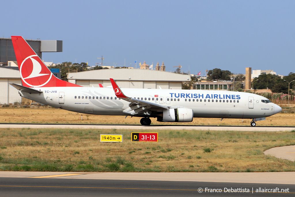 TC-JVB (40990) 2014 Boeing 737-8F2(WL)